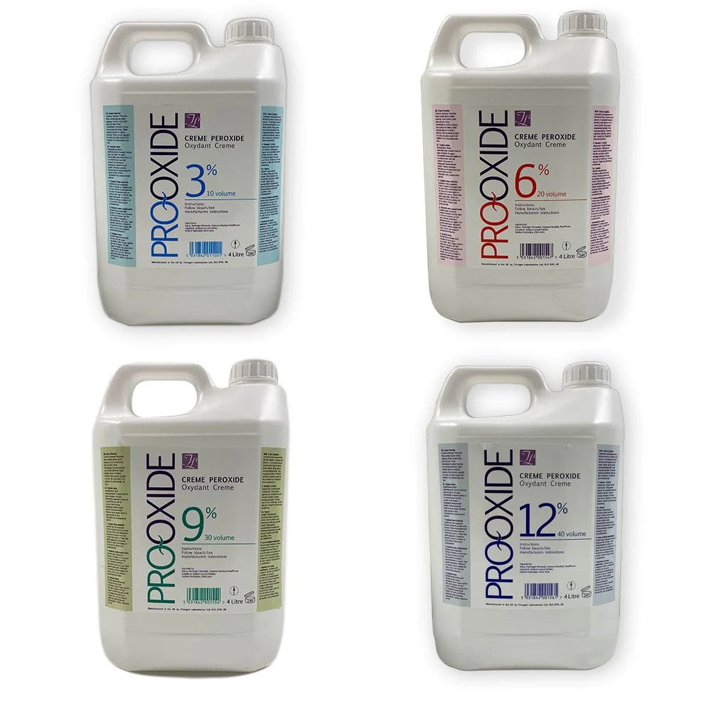 ProOxide Creme Colour activator developer - 3%/6%/9%/12% - Buy today from us. Fast deliveries available.