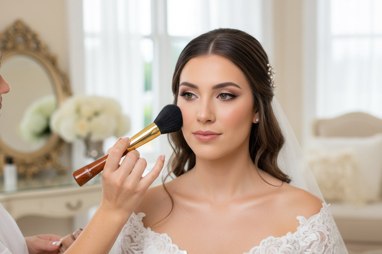 Omega Makeup Foundation Brush - 801  by from salonservdirect