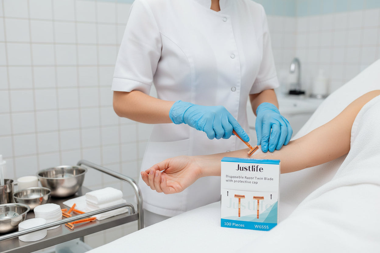 Justlife Disposable Razor Twin Blade - 100