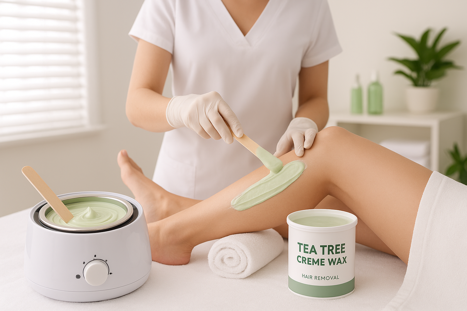 Tea Tree Crème Wax 425g | Salonwax - Tulipa Hair & Beauty 