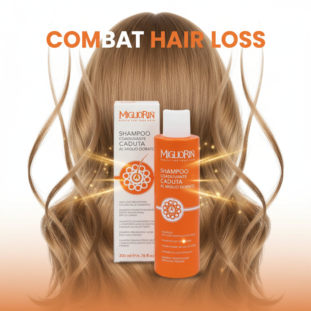 Migliorin anti hair loss shampoo for thinning hair and scalp care, professional strengthening shampoo. Buy from Salonservdirect, Leicester LE5 5LD